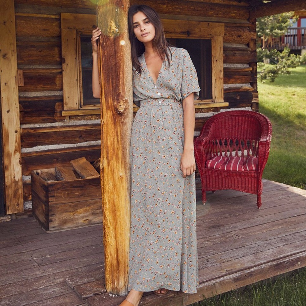 ISO!! Christy Dawn Lottie Dress Sage Floral